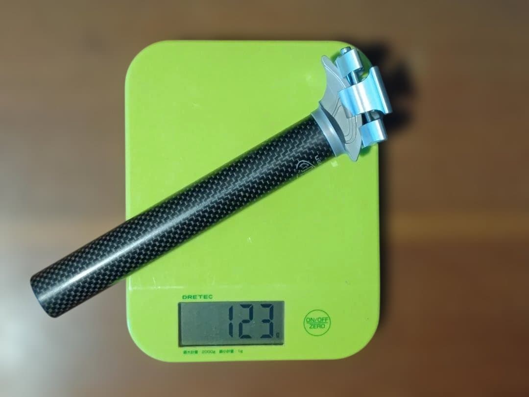 USE1.com カーボンシートポスト 実測径24.9mm 希少径