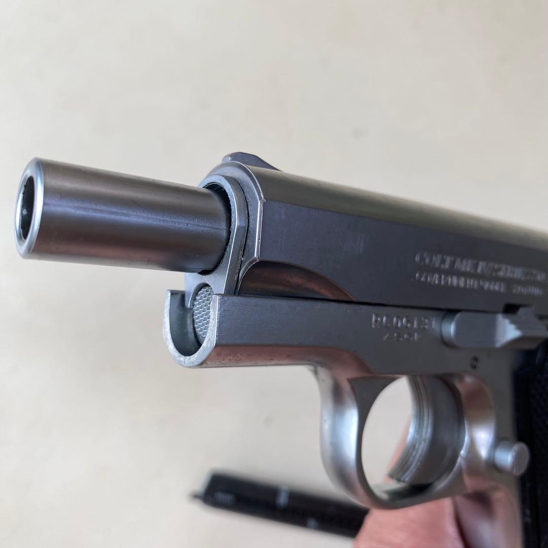タナカワークス  コルト　380オートステンレスモデル　ブローバック　ガスガン