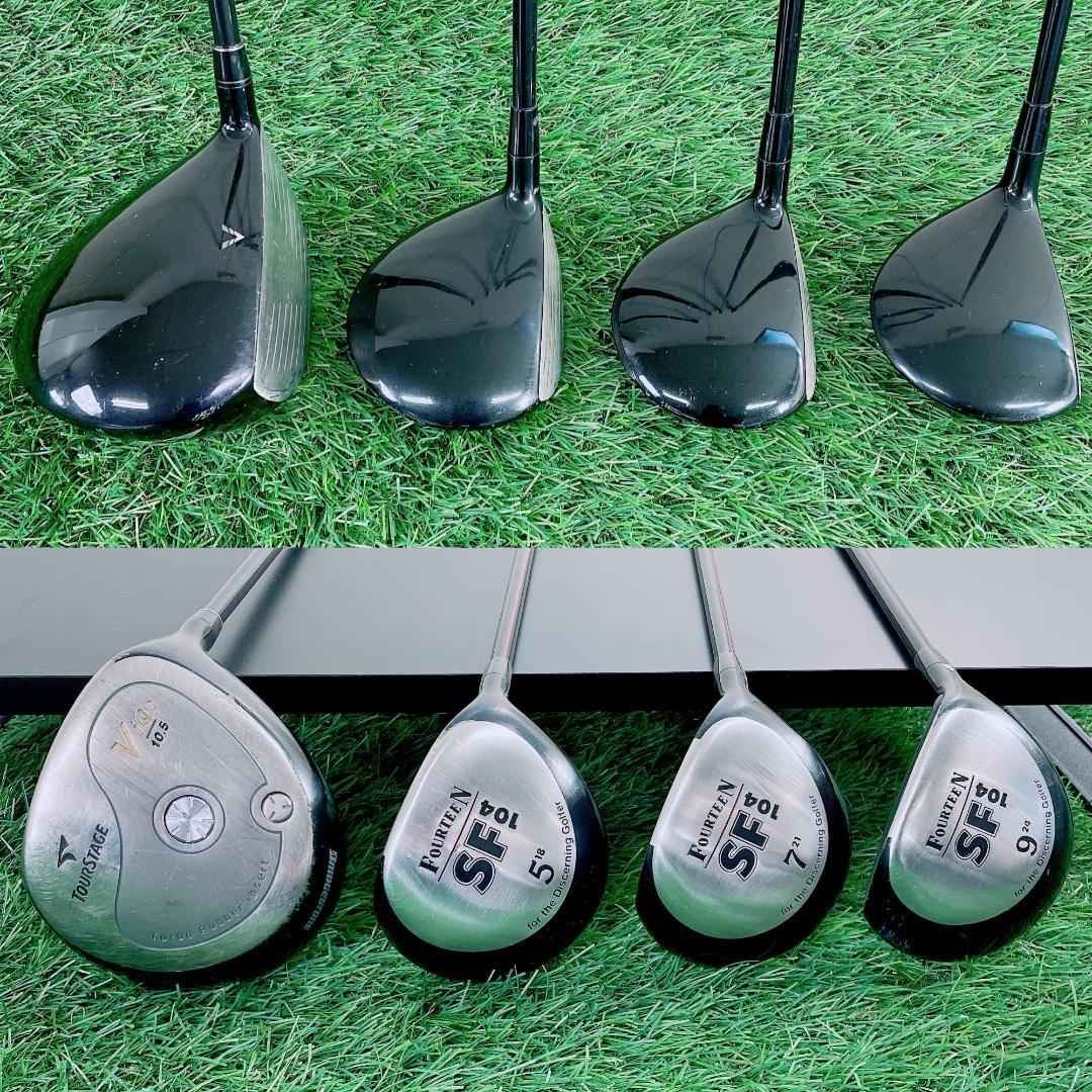 ツアーステージ ViQ フォーティーン メンズ ゴルフクラブ セット N2224