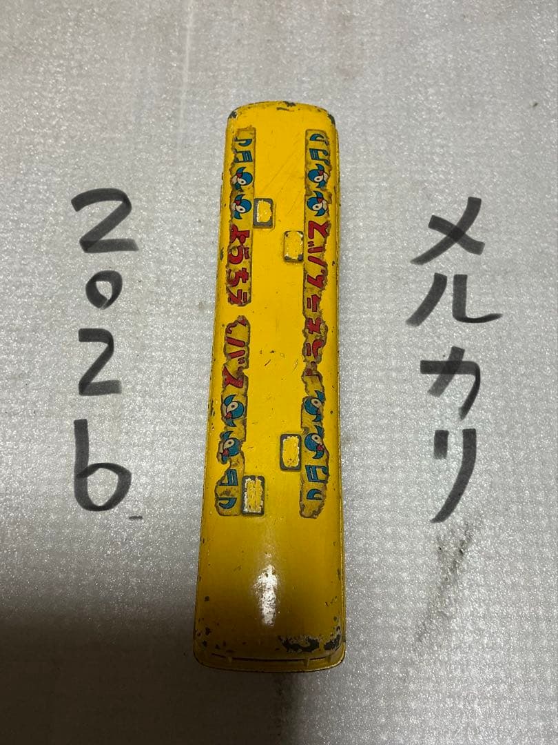 ダイヤペット／三菱ふそう・幼稚園バス。【ドアが欠品、汚れ、キズ】。