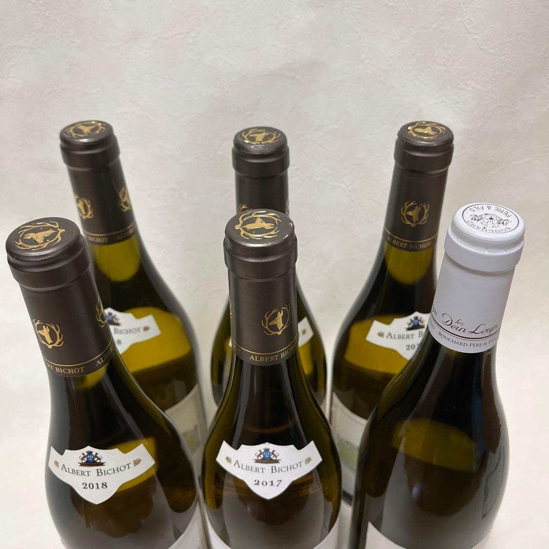 アルベール・ビショ シャブリ 他　6本セット