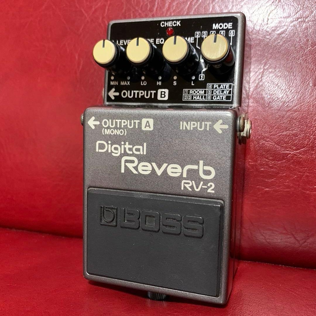 ★希少 ビンテージ★ 1987年 日本製 BOSS RV-2 初期モノ☆
