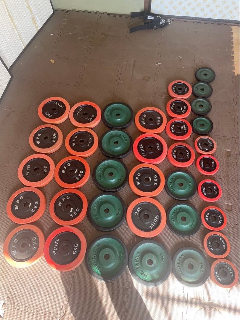 【引取限定・千葉市】総額15万 ホームジムセット一式 IROTEC等 ※発送不可