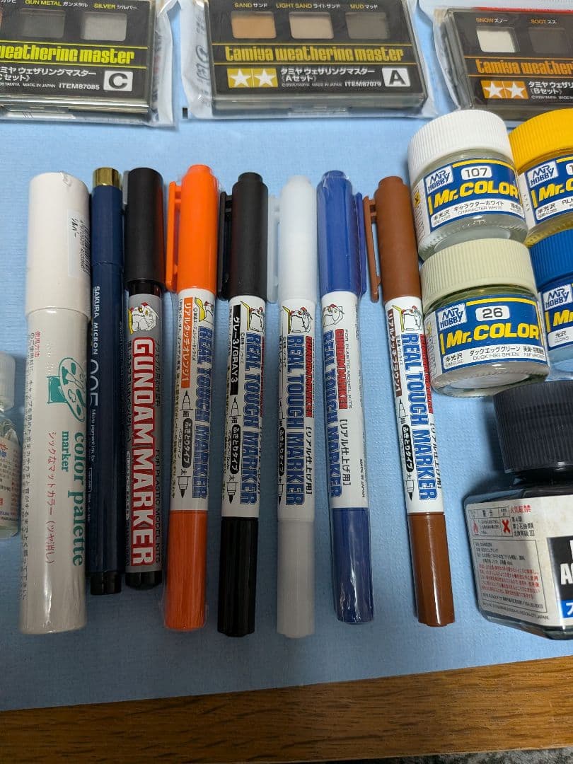 ウマ父ちゃんさん専用模型製作用品セット　新品多数　タミヤアルティメットニッパー他