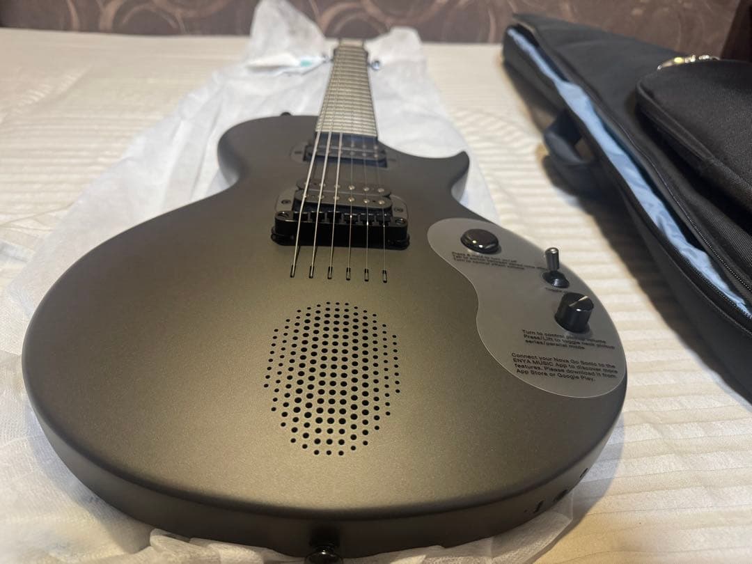 enya music NOVA GO SONIC エレキギター ブラック