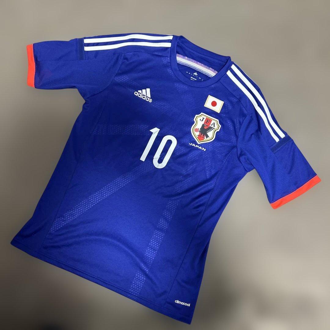 中古 2014-15 日本代表 ユニフォーム 香川真司 Kagawa L サイズ
