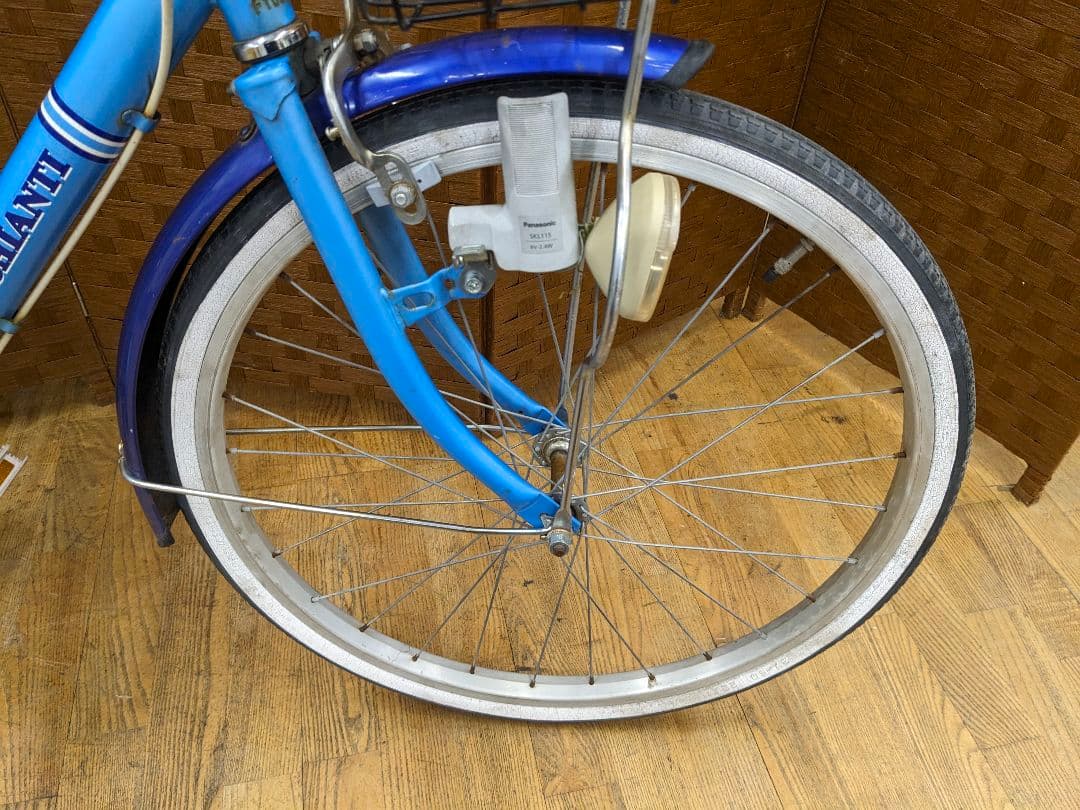 U080 子供用自転車　22インチ　ブルー