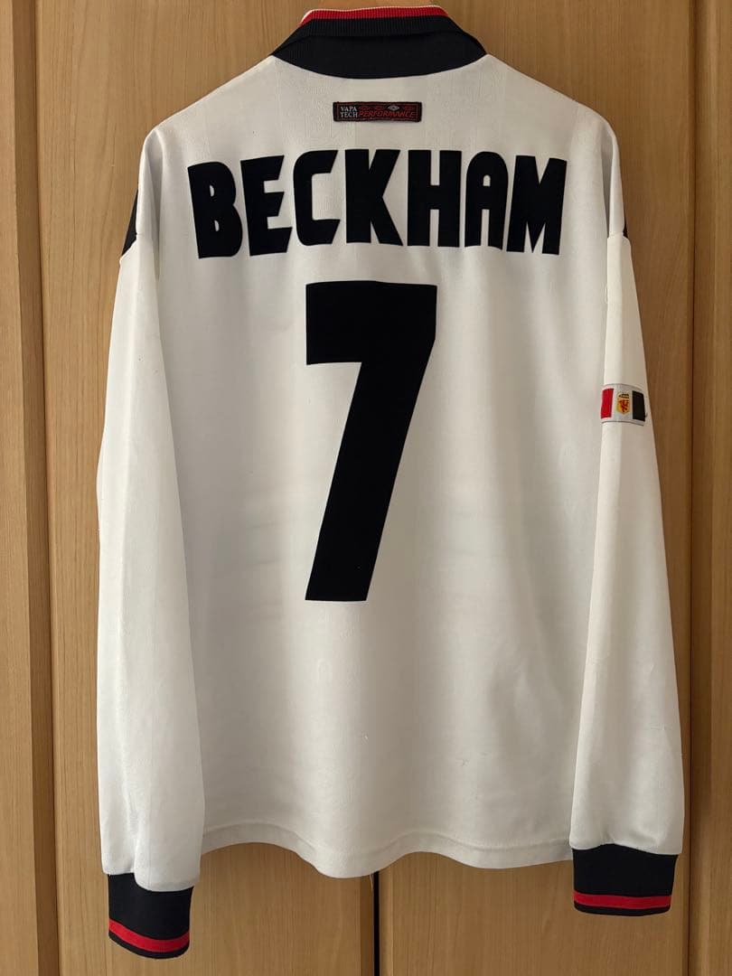 マンチェスターユナイテッド 97-99 アウェイ 長袖ユニフォーム ベッカム