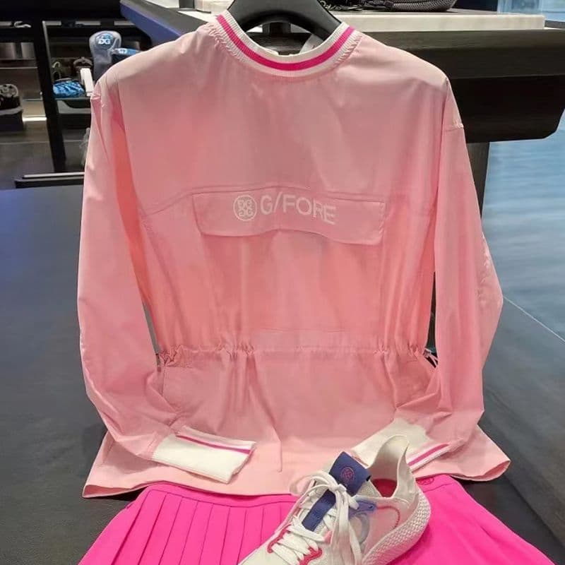 ジーフォア ゴルフウェア レディース 長袖 ウィンドブレーカー