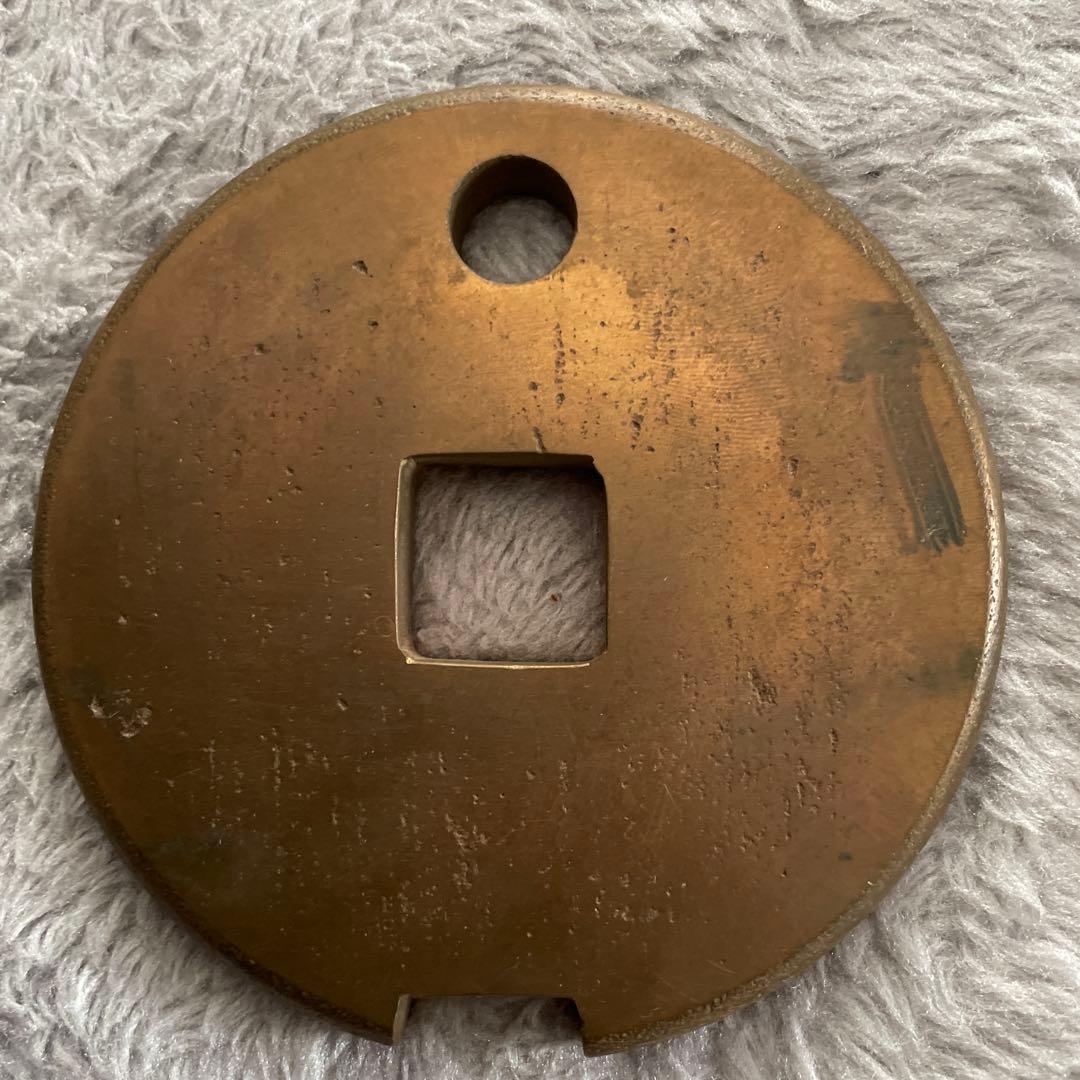 国鉄タブレット3個セット　鉄道廃品　国鉄通票タブレット玉　通票閉塞器