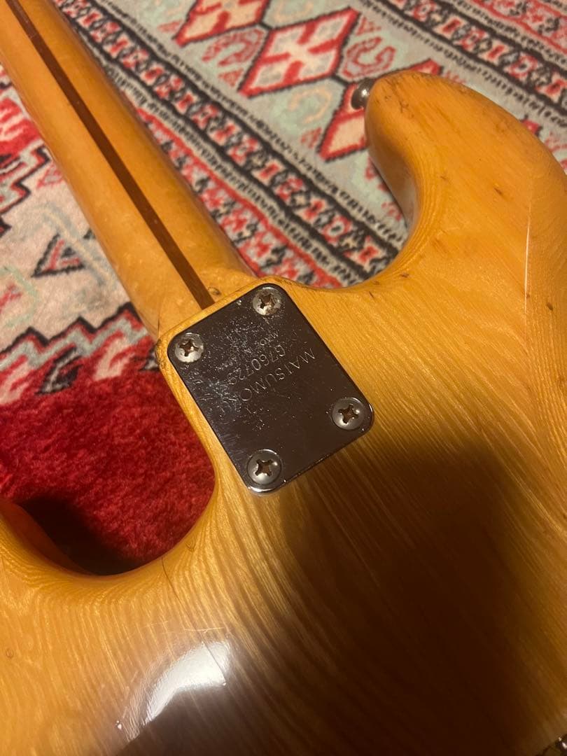 ウエストミンスター 上位モデルマツモク製 1976年ストラト　ディマジオPU搭載