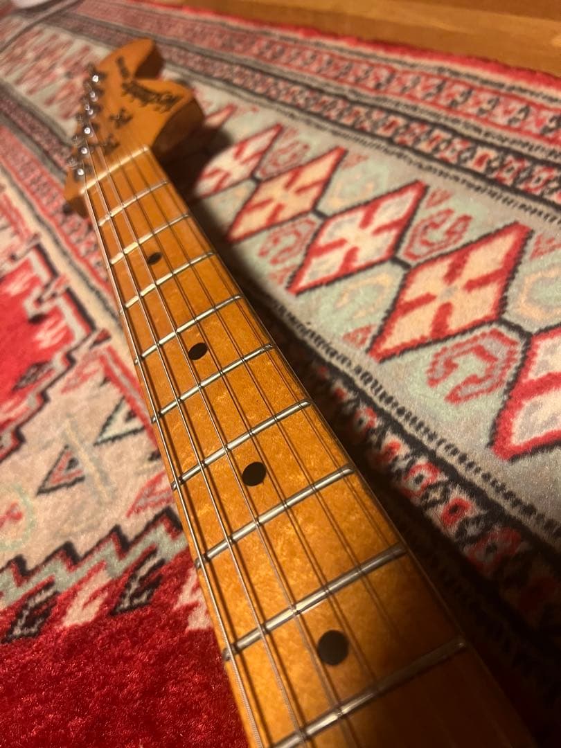 ウエストミンスター 上位モデルマツモク製 1976年ストラト　ディマジオPU搭載