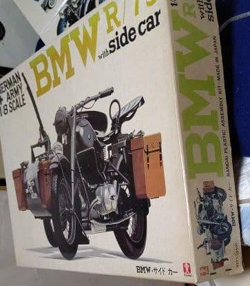 バンダイ1/8    R/75・サイドカー