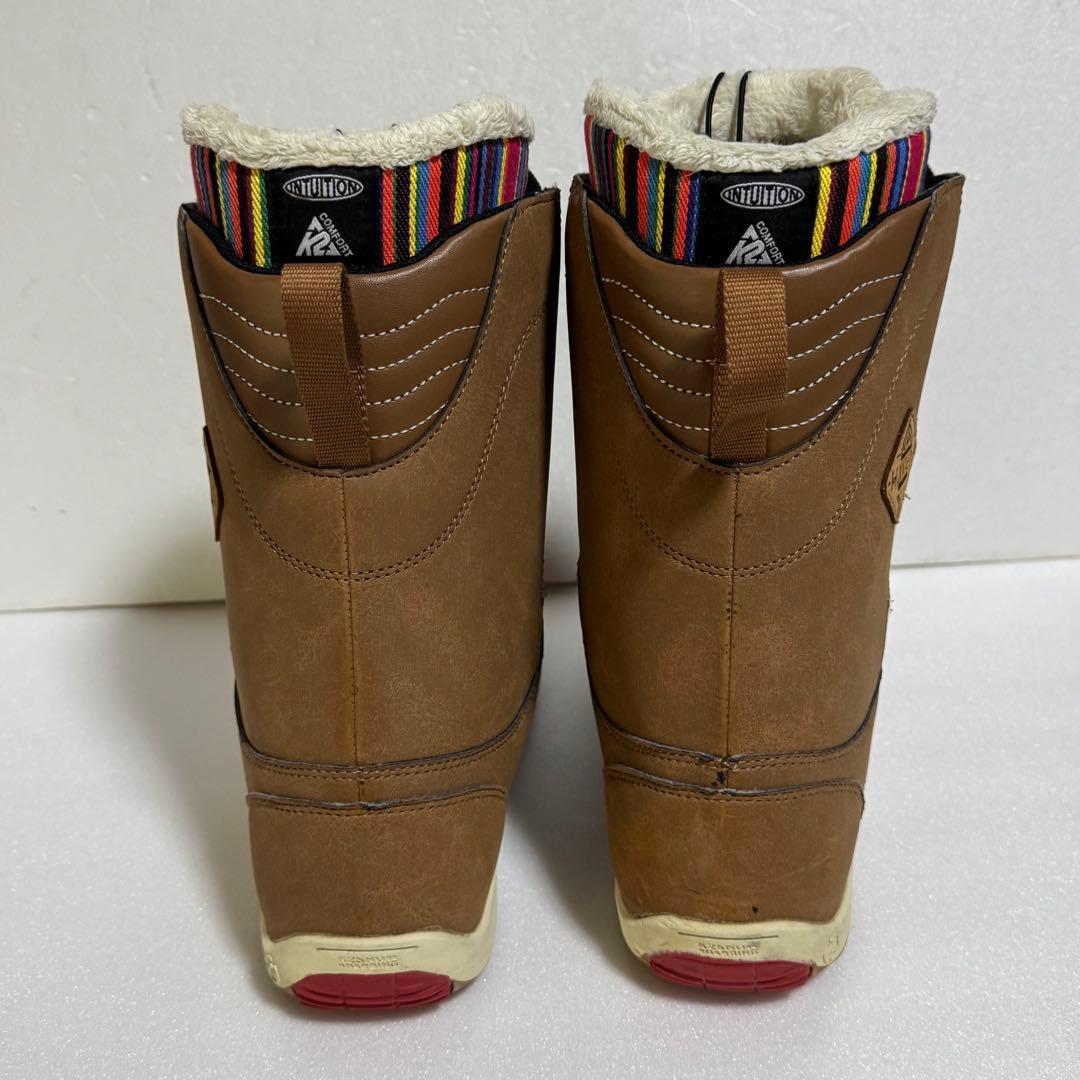 24.5cm K2 Haven 女性用スノーボードブーツ ブラウン 初心者