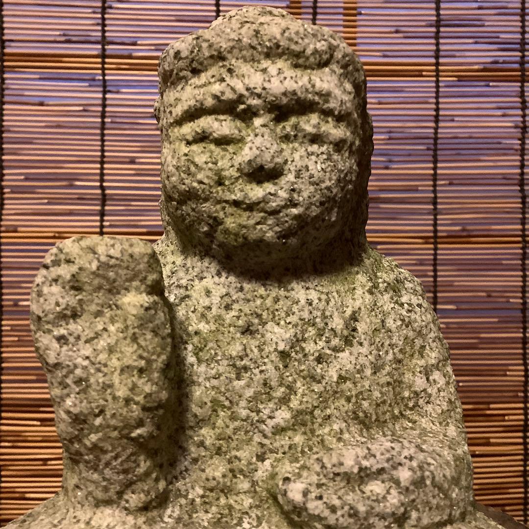 大正期・本師本仏「石仏・阿弥陀如来坐像」本願他力・他力本願・仏説無量寿経