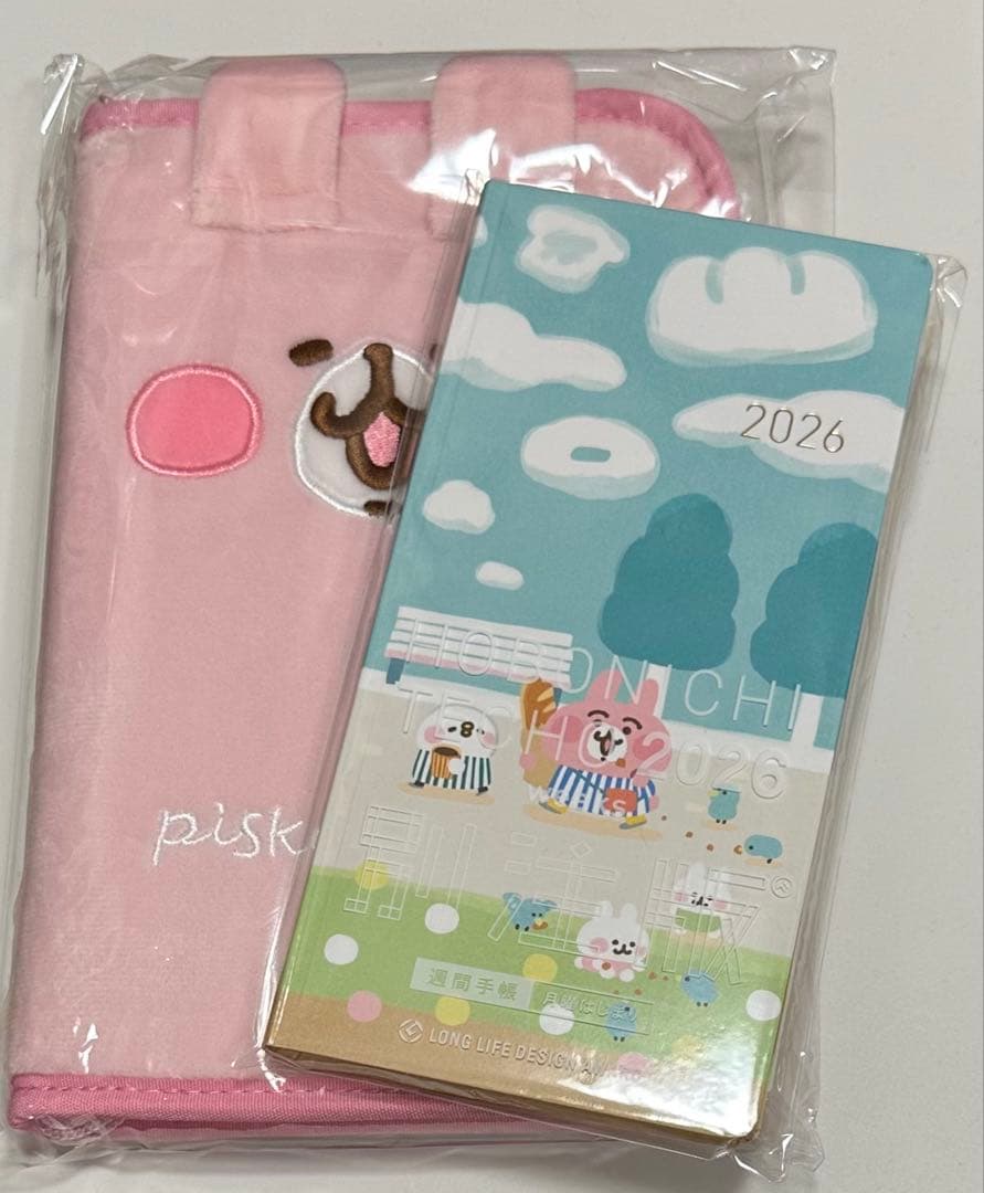 ほぼ日手帳 カナヘイ 2026年 weeks ＆ ポーチ