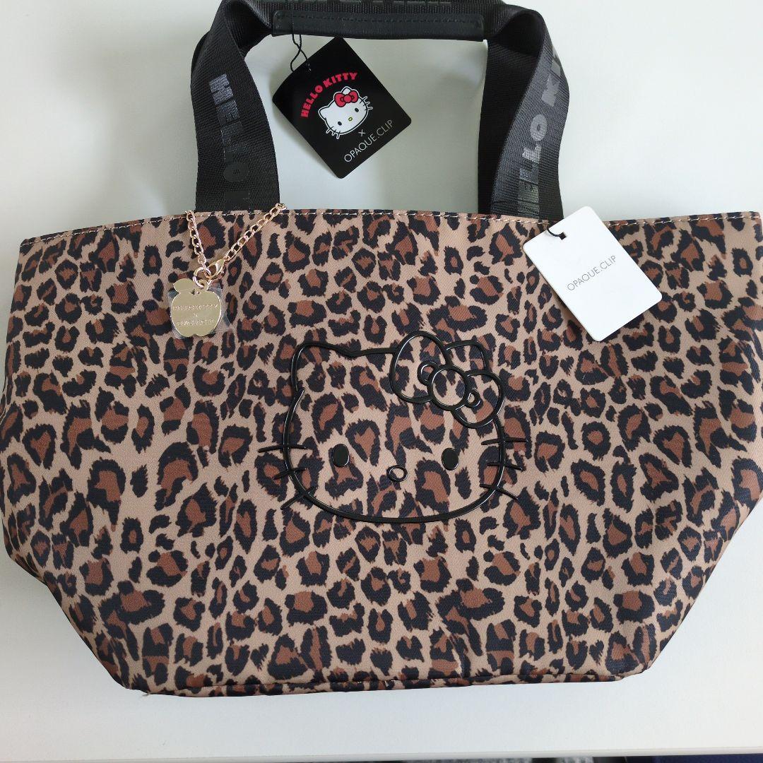ハローキティ ヒョウ柄トートバッグ