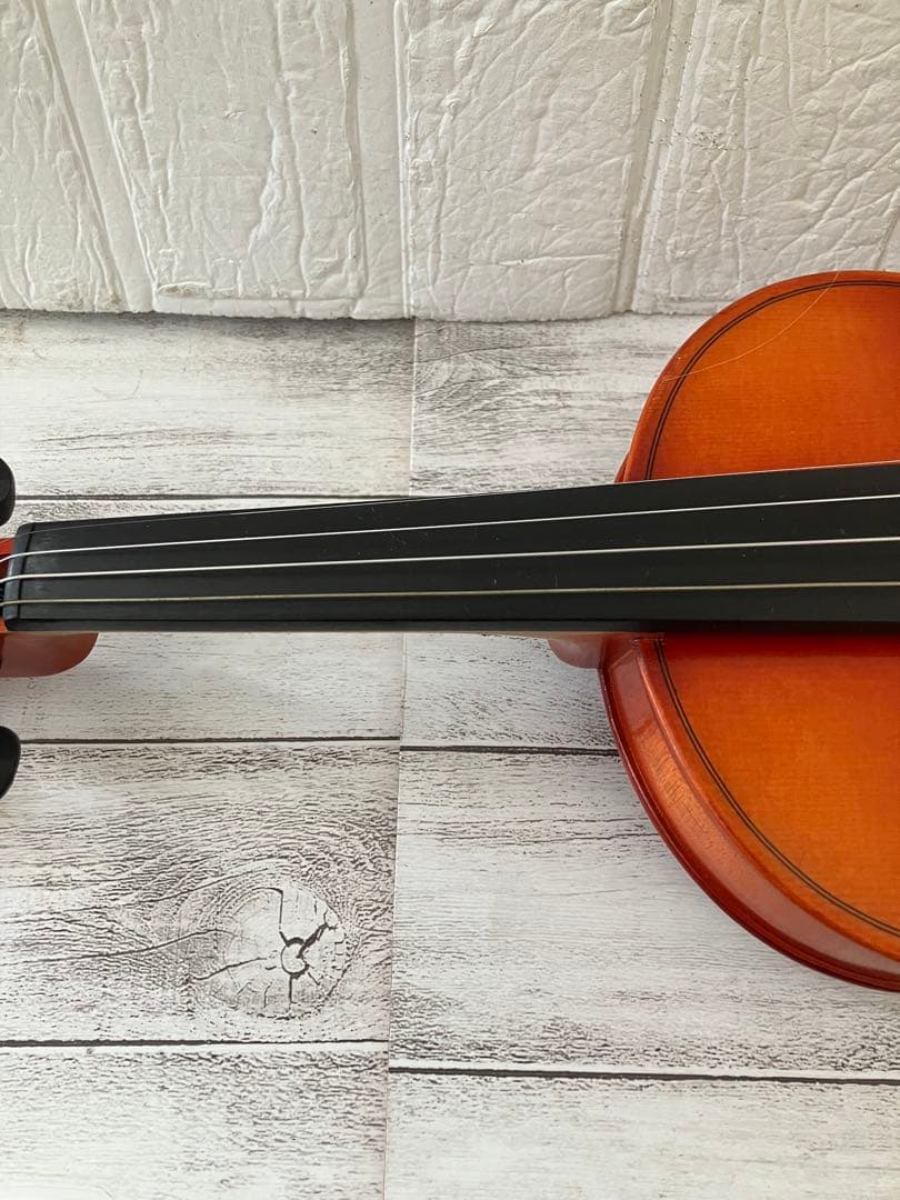 木製オレンジバイオリン 4弦