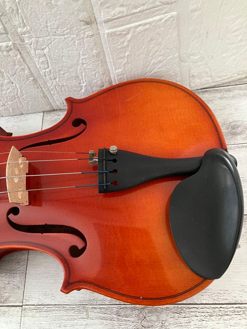 木製オレンジバイオリン 4弦