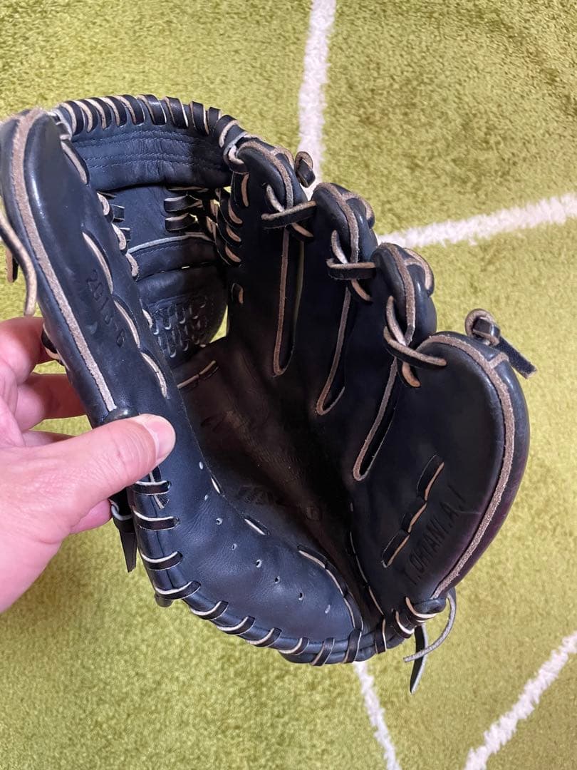 千葉ロッテマリーンズ　大谷智久選手　実使用グローブ