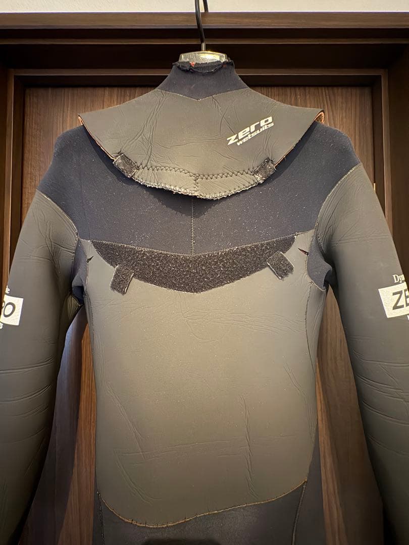 ZERO ウエットスーツセミドライスーツ グレー/ブラック