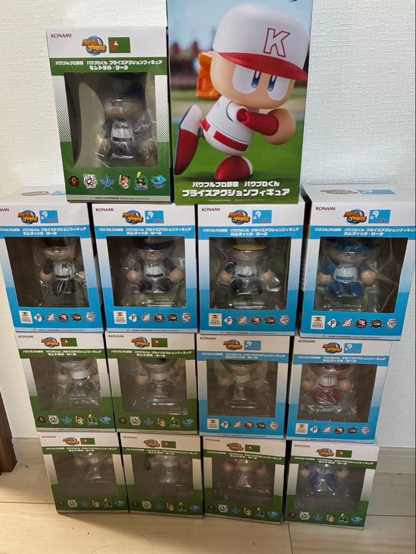 パワプロくん フィギュア12球団コンプリートセット　パワプロ君