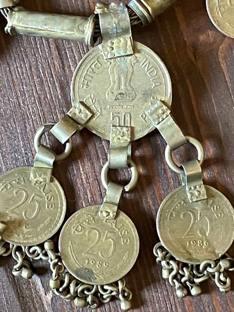 インド　バンジャラ族　ヴィンテージ　　ネックレス　少数民族　トライバルアート