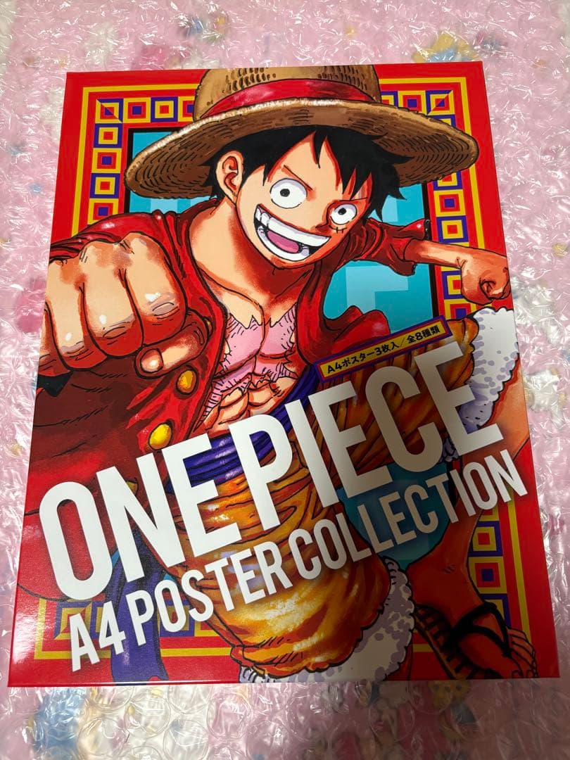 ONE PIECE ワンピース　A4ポスターコレクション　3枚セット　JCS限定