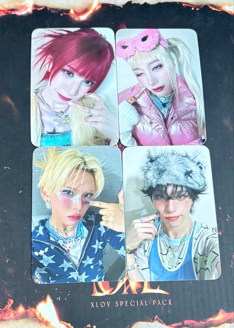 XLOV together トレカ4枚セット