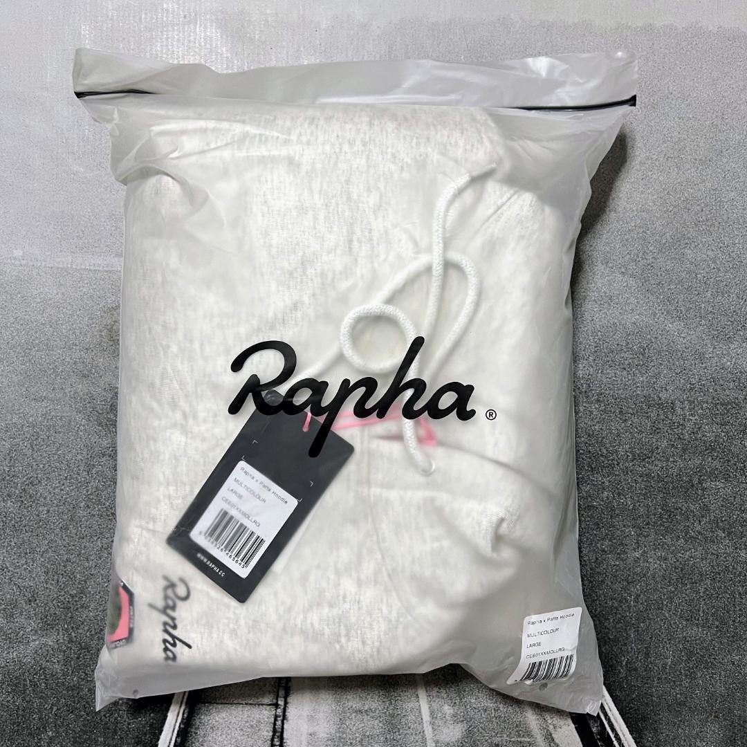 新品 Rapha + Patta 限定版 コットン フーディー グレー