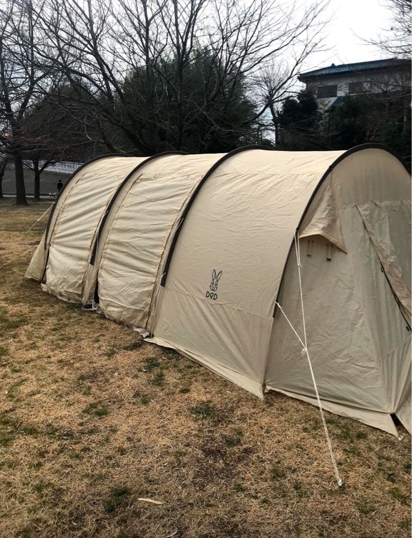 美品　DOD カマボコテント2 タン