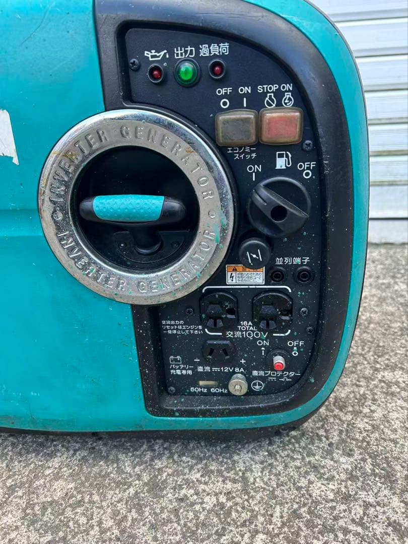 デンヨ-インバータ発電機GE-1600SS-IV建設機械 (B889）