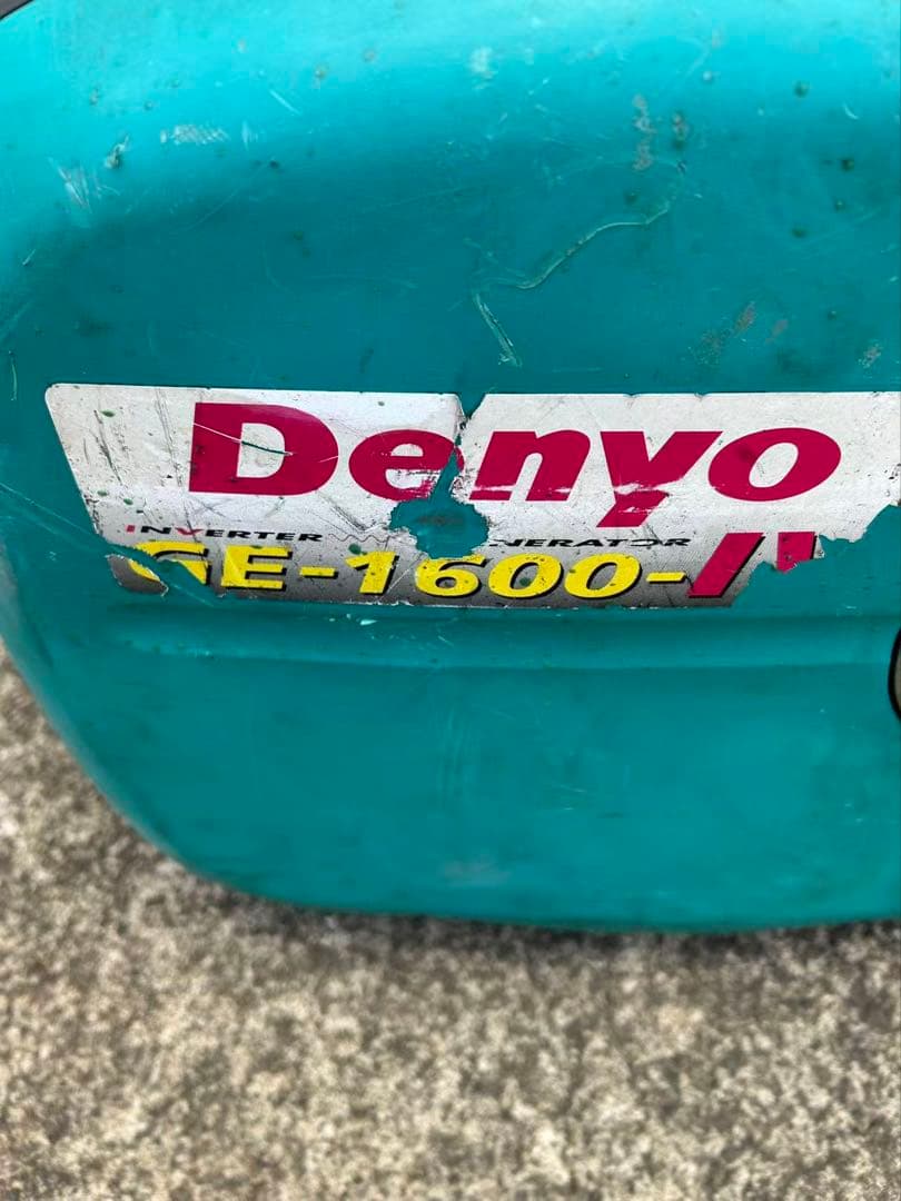 デンヨ-インバータ発電機GE-1600SS-IV建設機械 (B889）