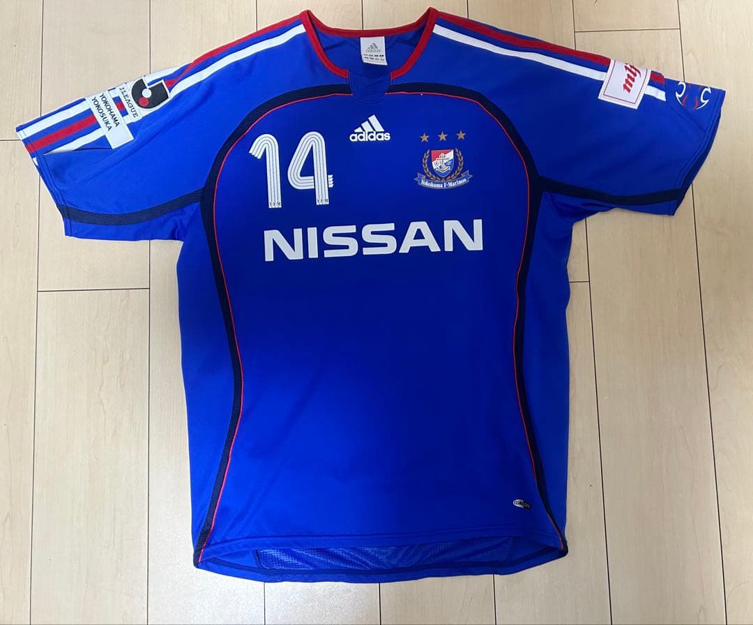 横浜F・マリノス 2006年 奥大介 ユニフォーム 日本代表ジュビロ磐田横浜FC