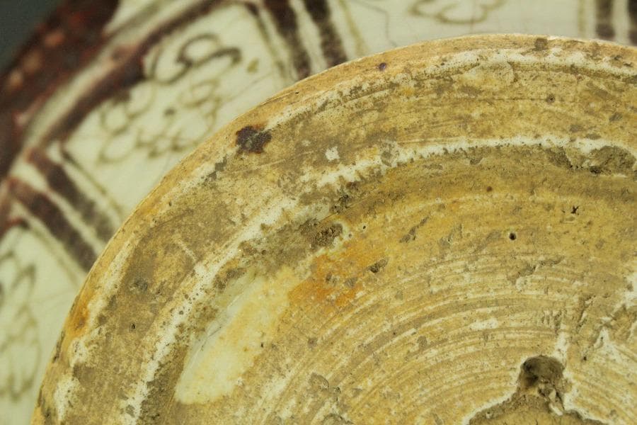 中国美術 釉裏紅 龍紋 瓢形 瓶 高43cm(LC597)