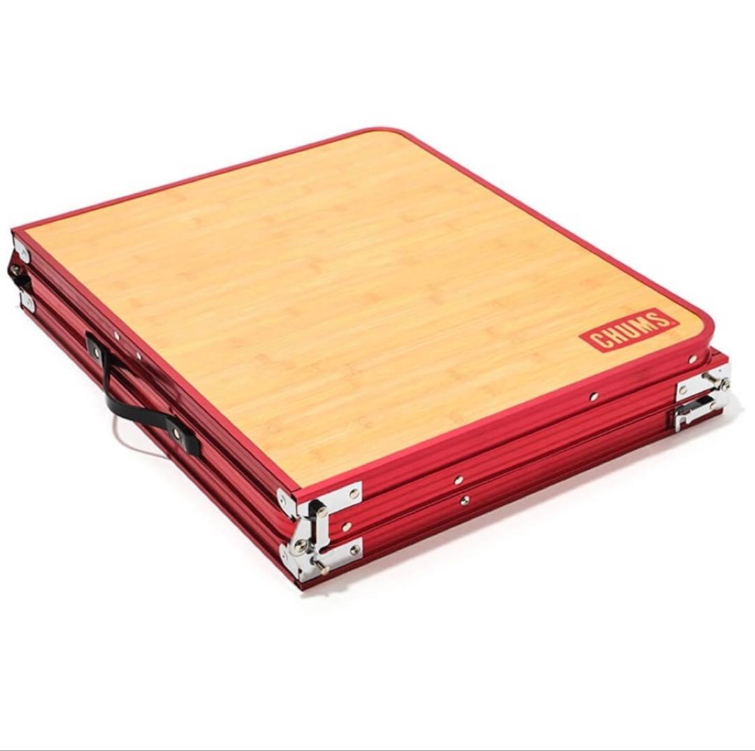 新品　CHUMS 折りたたみテーブル　チャムス