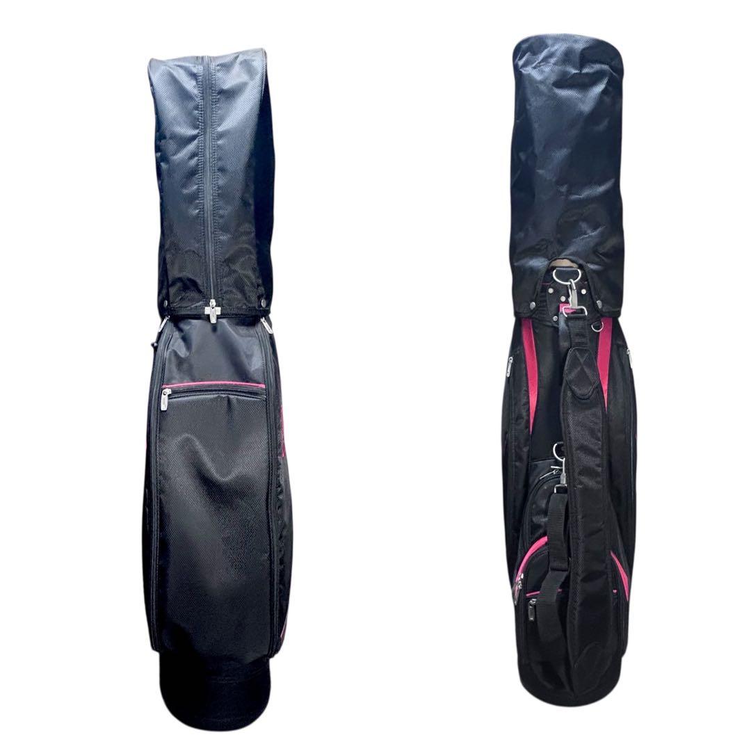 adidas キャディバッグ 軽量モデル 美品 ブラック naonao