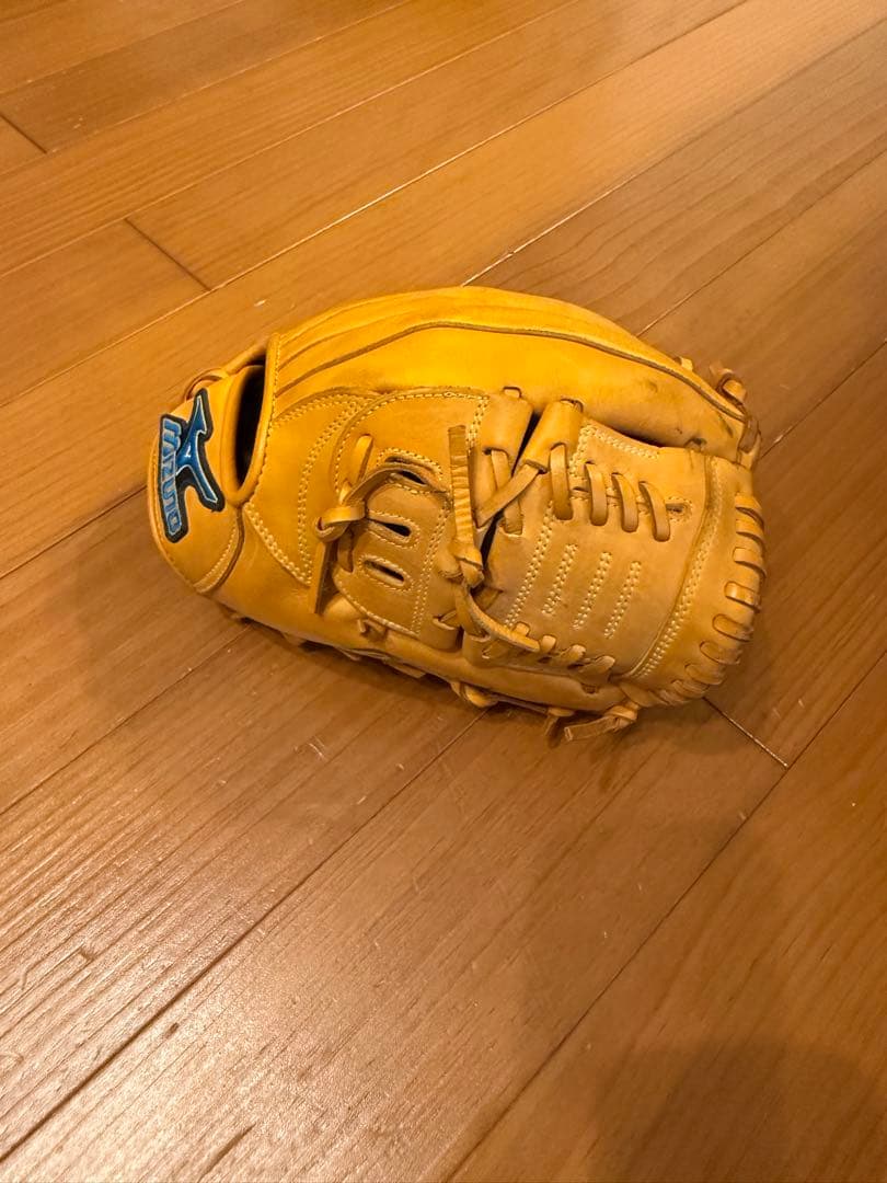 Mizuno 軟式グローブ イエロー
