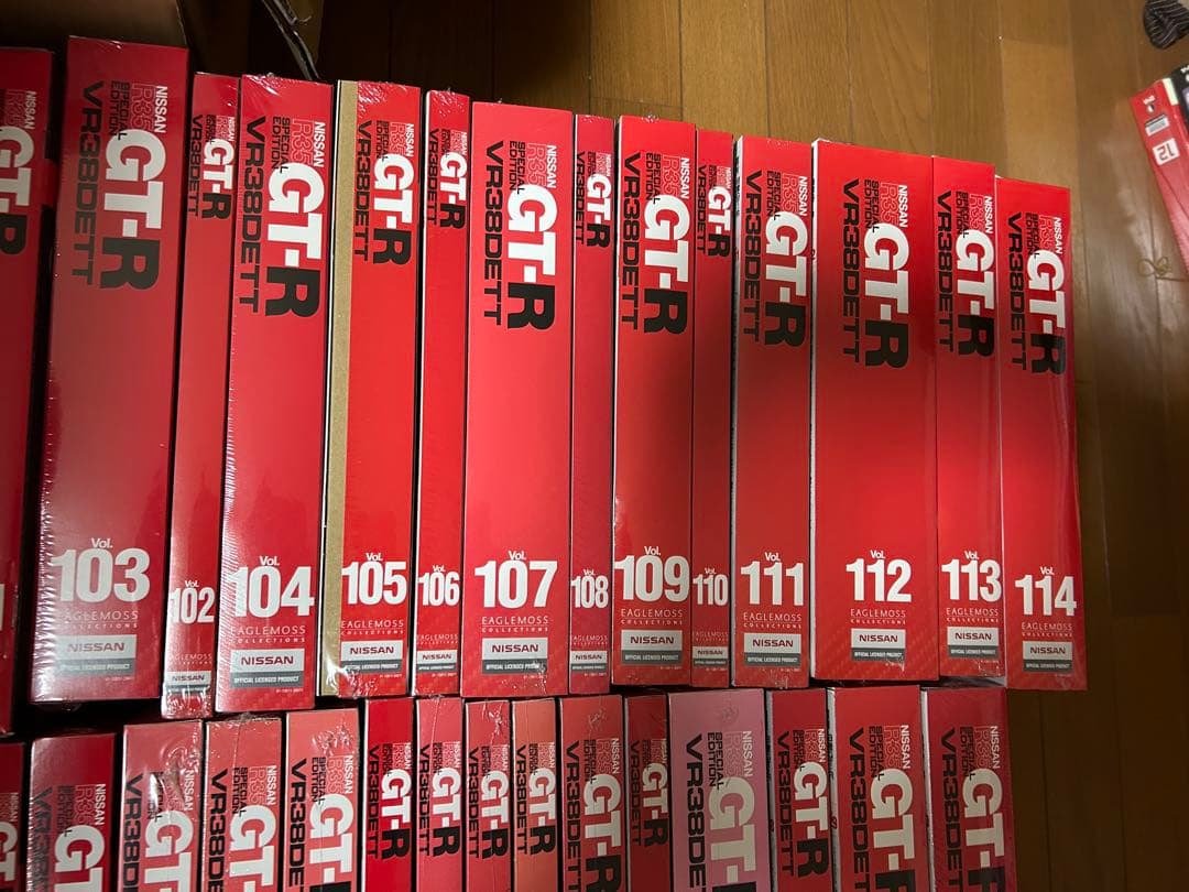 イーグルモス 1/5 VR38DETT R35GT-R 30冊セット