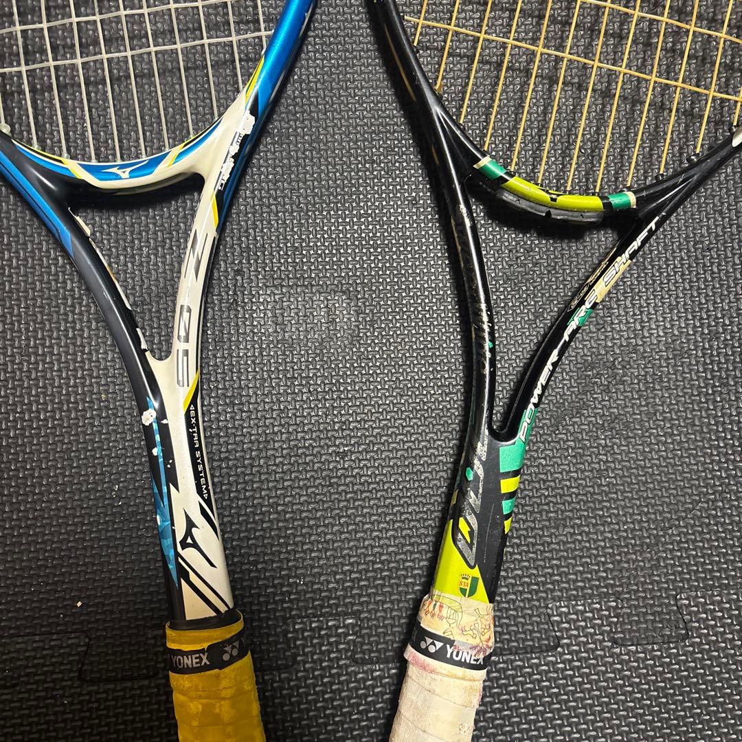 軟式テニスラケット 7本まとめ売り