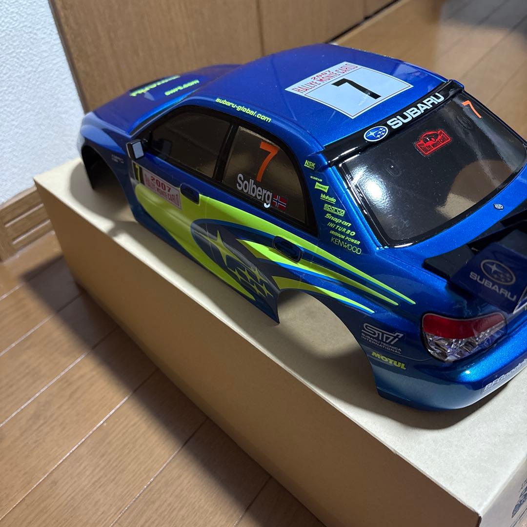 SUBARU インプレッサ WRC モンテカルロ '07 1/10 ボディ新品！