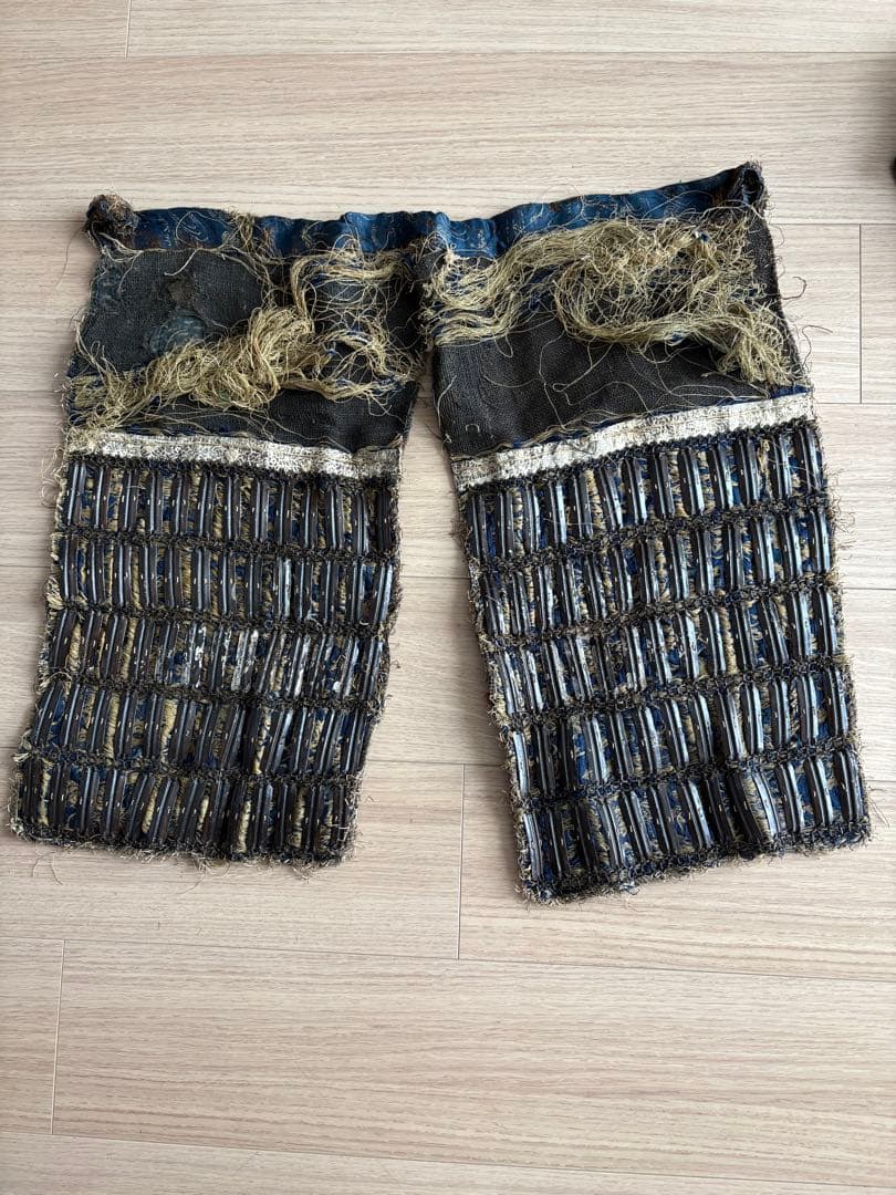 甲冑　等身大　当時物　鎧櫃付き