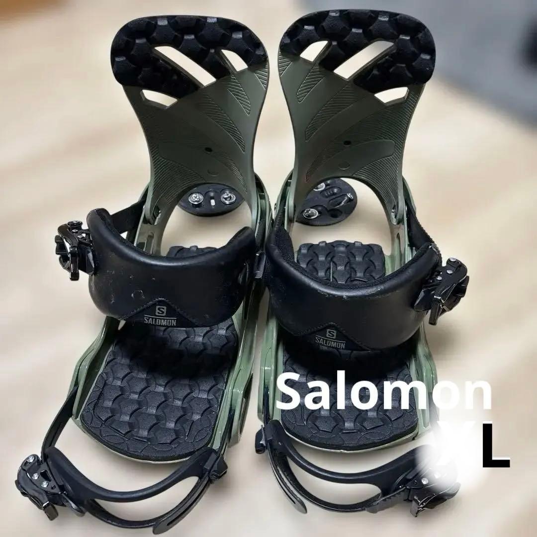 Salomon スノーボードビンディング オリーブグリーン