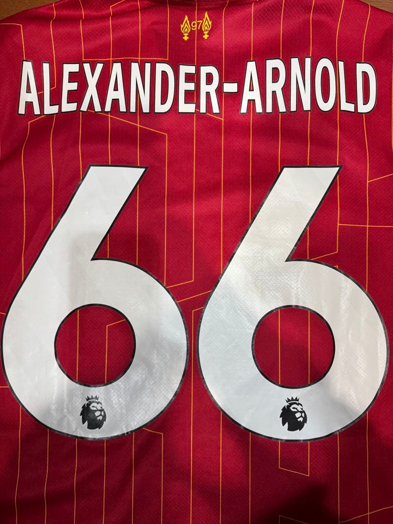 Liverpool FC 24-25 #66 アーノルド ユニフォーム Mサイズ