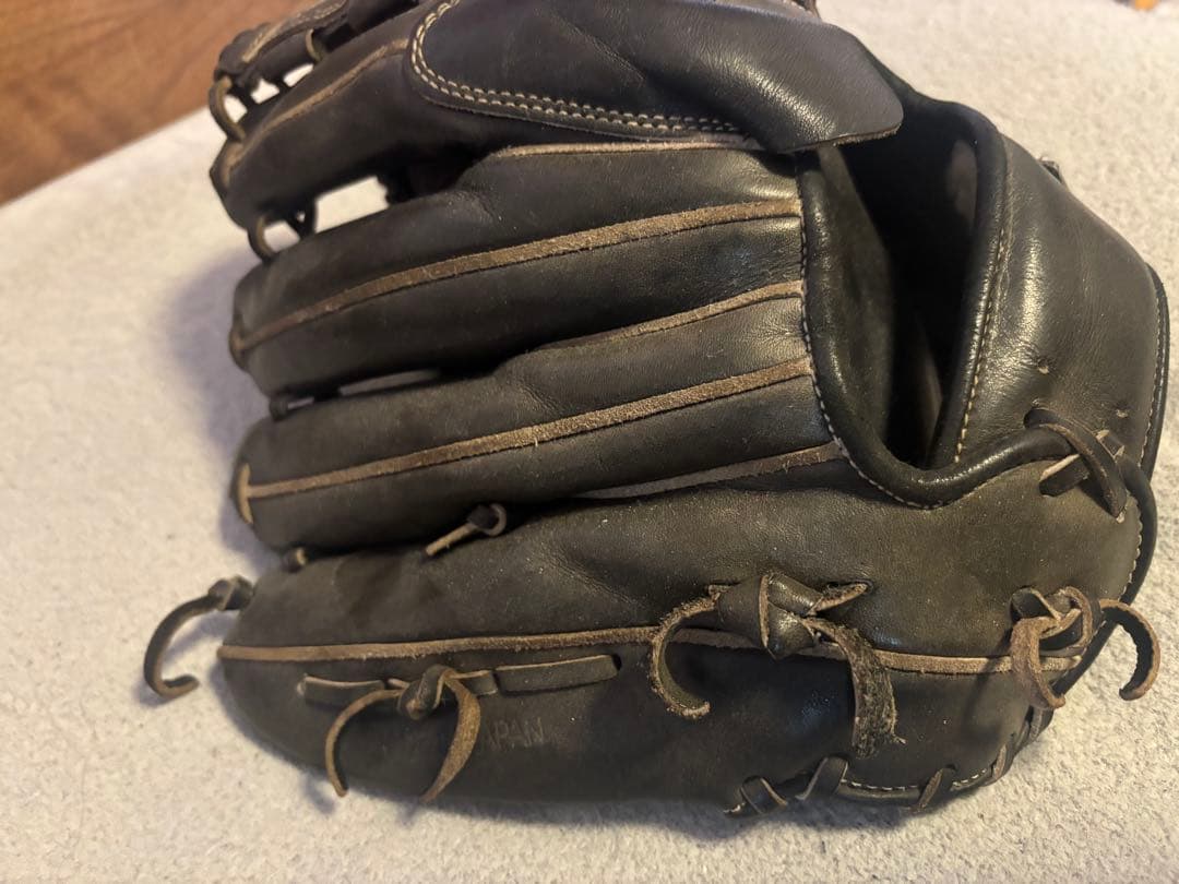 ZETT 硬式グローブ ダークブラウン