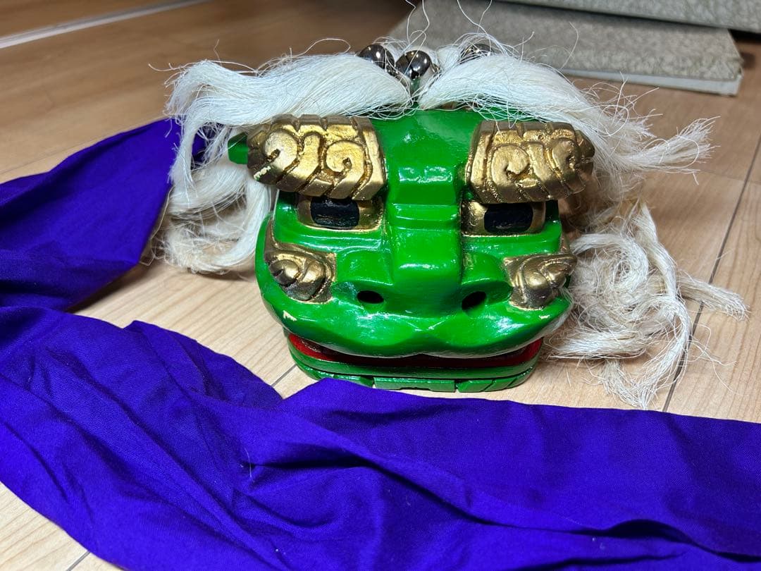 琉球舞踊　小道具　獅子頭(箱無し)