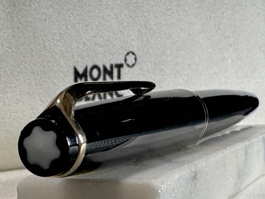 【極美品】モンブラン NO22万年筆 1960s ブラック F細字