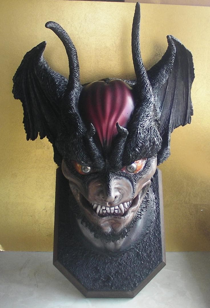 デビルマン　1/1ヘッド　モビーディック　フィギュア　カスタムリペイント　451