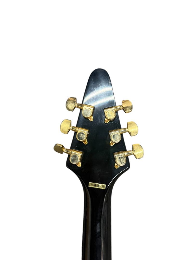 JUNO FV フライングV エレキギター ブラックKORINA コリーナタイプ