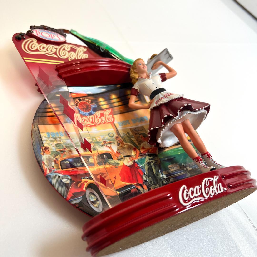 コカコーラ・1950s ウェートレス フィギュア・ダイナー＆ プレート,限定生産